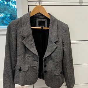 Gray Women's Blazer by The Limited